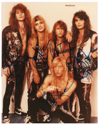 Lot #683 Warrant Signed Photograph - Image 1