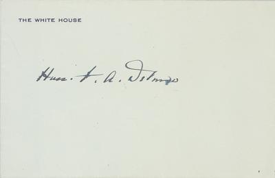 Lot #25 Franklin D. Roosevelt Autograph Letter Signed as President - Image 2