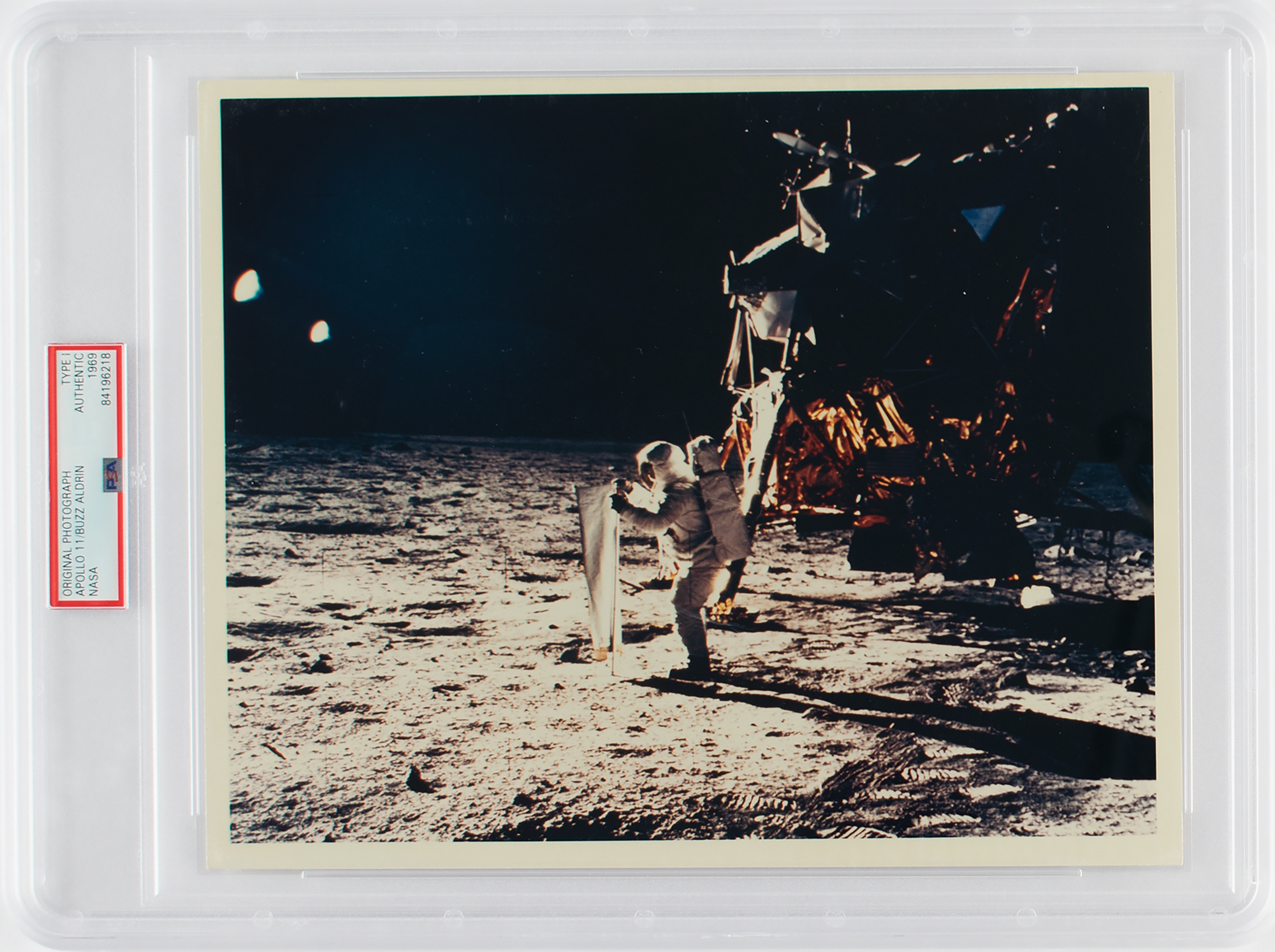 Lot #372 Apollo 11 Original 'Type 1' Photograph