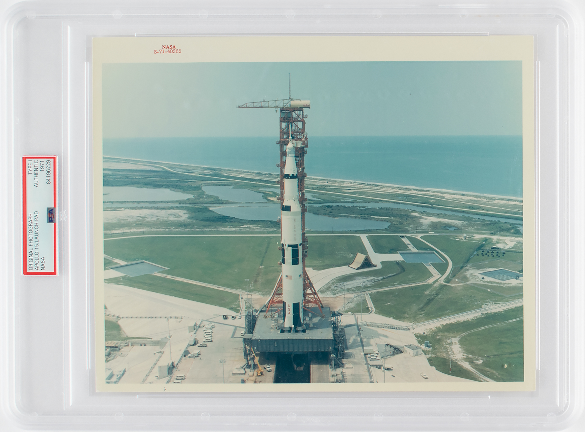 Lot #377 Apollo 15 Original 'Type 1' Photograph