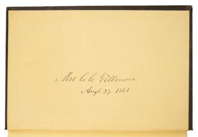 Lot #10 Millard Fillmore Signed Books - Image 3