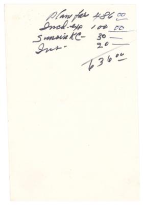 Lot #869 Zach Wheat Autograph Letter Signed - Image 4