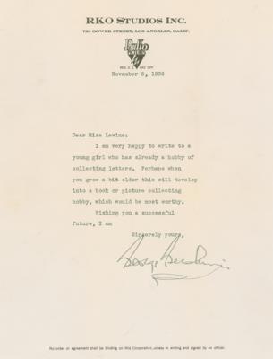 Lot #613 George Gershwin Typed Letter Signed - Image 1