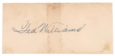 Lot #870 Ted Williams - Image 1