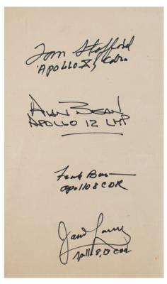 Lot #360 Apollo Astronauts (8) Signed 'From the Earth to the Moon' Book - Image 2