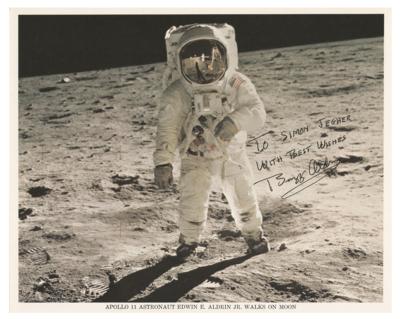 Lot #368 Buzz Aldrin Signed Photograph