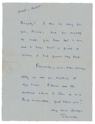 Lot #479 Truman Capote Autograph Letter Signed - Image 2