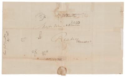 Lot #171 Alexander Hamilton Letter Signed with Free Frank - Image 3