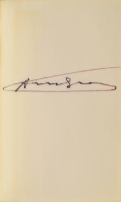 Lot #457 Andy Warhol Signed Book - Image 2