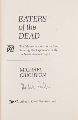 Lot #538 Michael Crichton Signed Book - Image 2