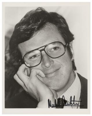 Lot #540 Michael Crichton Signed Photograph