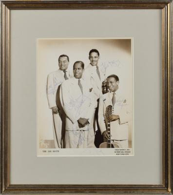 Lot #645 The Ink Spots Signed Photograph - Image 2