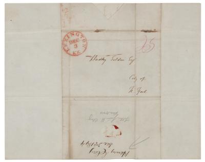 Lot #169 Henry Clay Autograph Letter Signed - Image 2