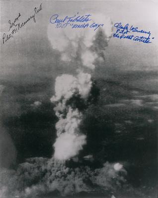 Lot #310 Atomic Bomb Signed Photograph