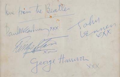 Lot #616 Beatles Signatures - Image 2