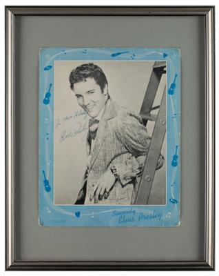 Lot #621 Elvis Presley Signed Program Cover - Image 2