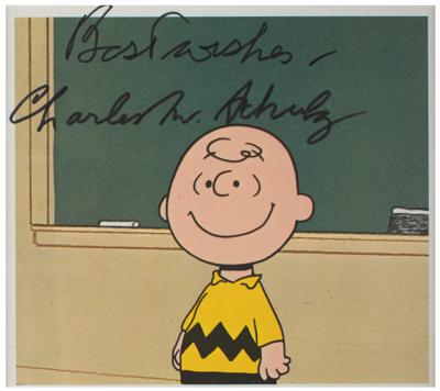 Lot #473 Charles Schulz Signed Photograph - Image 2