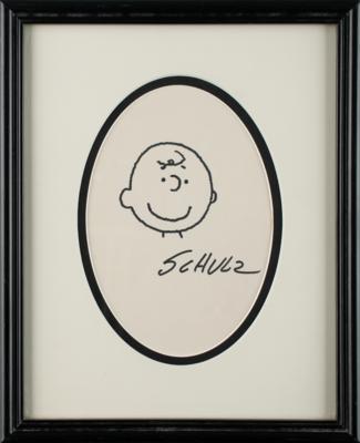 Lot #465 Charles Schulz Original Sketch of Charlie Brown - Image 2