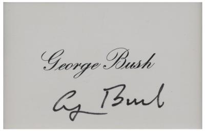 Lot #75 Bush Family (4) Signatures - Image 2
