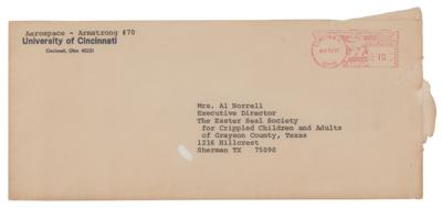 Lot #364 Neil Armstrong Typed Letter Signed - Image 3