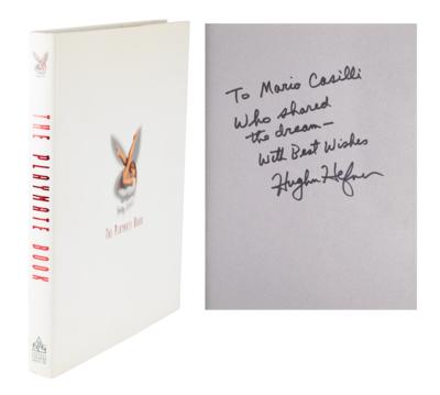 Lot #729 Hugh Hefner Signed Book
