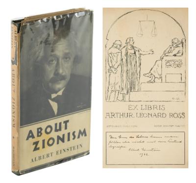 Lot #190 Albert Einstein Autograph Quotation Signed on 'The Meaning of Life' - Image 2