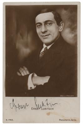 Lot #740 Ernst Lubitsch Signed Photograph - Image 1
