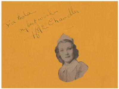 Lot #712 Dracula: Helen Chandler Signature