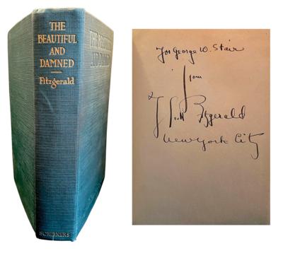 Lot #493 F. Scott Fitzgerald Signed Book - Image 1