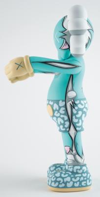 Lot #441 KAWS Open Edition Companion Doll Hand-Painted by Dhani Barragan - Image 3