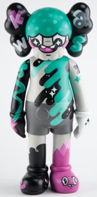 Lot #442 KAWS-Platform Companion Doll Hand-Painted by Moy - Image 1