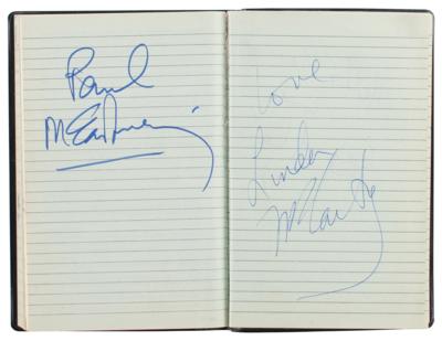 Lot #617 Beatles: Paul and Linda McCartney Signatures - Image 1