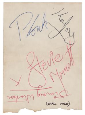 Lot #679 Small Faces Signatures - Image 1