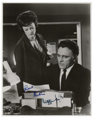 Lot #708 Richard Burton and Maggie Smith Signed Photograph - Image 1