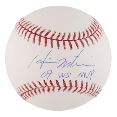 Lot #833 Hideki Matsui Signed Baseball - Image 1