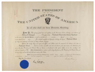 Lot #161 Woodrow Wilson Document Signed as