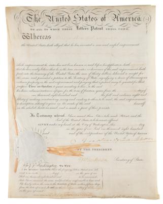 Lot #9 Andrew Jackson and Martin Van Buren Document Signed as President and Secretary of State - Image 2