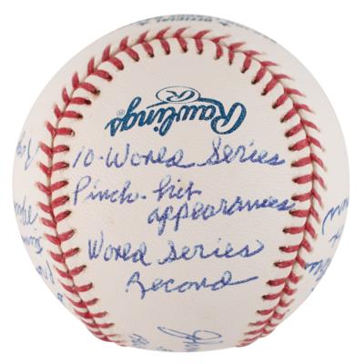 Lot #841 NY Yankees: Captains (4) Signed Baseballs - Image 4