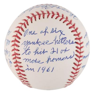 Lot #841 NY Yankees: Captains (4) Signed Baseballs - Image 5