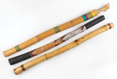 Lot #633 Frank Zappa's Rainsticks and Didgeridoo from Civilization Phaze III - Image 1