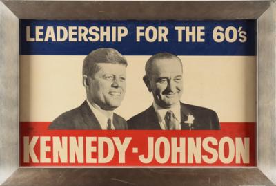 Lot #49 John F. Kennedy and Lyndon B. Johnson (2) Campaign Posters - Image 2
