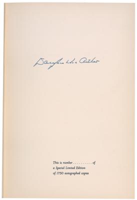 Lot #333 Douglas MacArthur Signed Book - Image 2