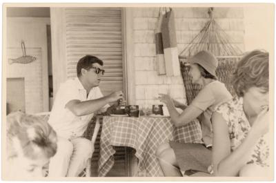 Lot #37 The Kennedys 'Cape Cod Casual' Original Vintage Photographs (42) Taken by Katherine Graham - Image 2