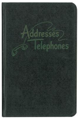 Lot #40 John F. Kennedy's 1947–1952 Congressional Address + Telephone Book Including Initialed Invoice - Image 7