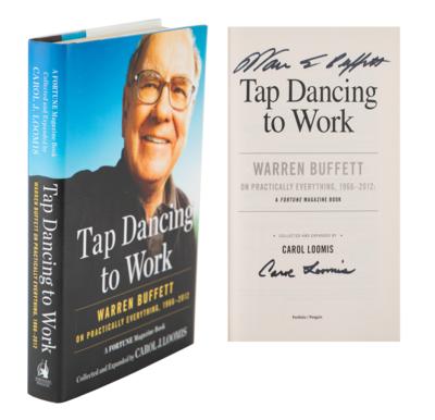 Lot #225 Warren Buffett Signed Book