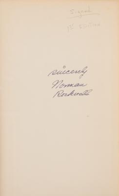 Lot #454 Norman Rockwell Signed Book - Image 2