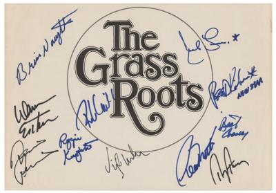 Lot #667 The Grass Roots Signatures