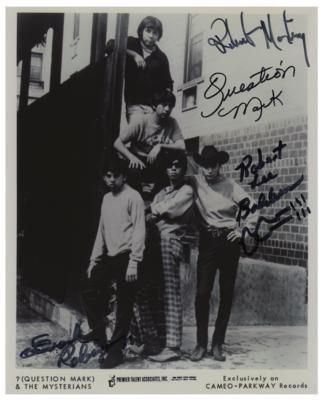 Lot #676 Question Mark and the Mysterians Signed Photograph