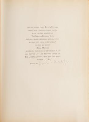 Lot #419 Henri Matisse Signed Book - Image 2