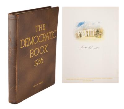 Lot #28 Franklin D. Roosevelt Signed Book